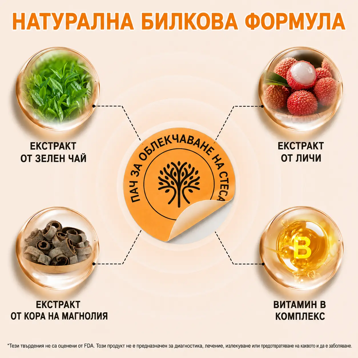Пач за намаляване на стреса - 30 броя
