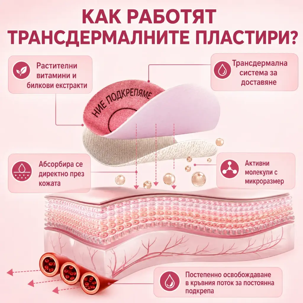 Поставяш го за секунди. Дискретен формат без таблетки и без неудобно нанасяне.
