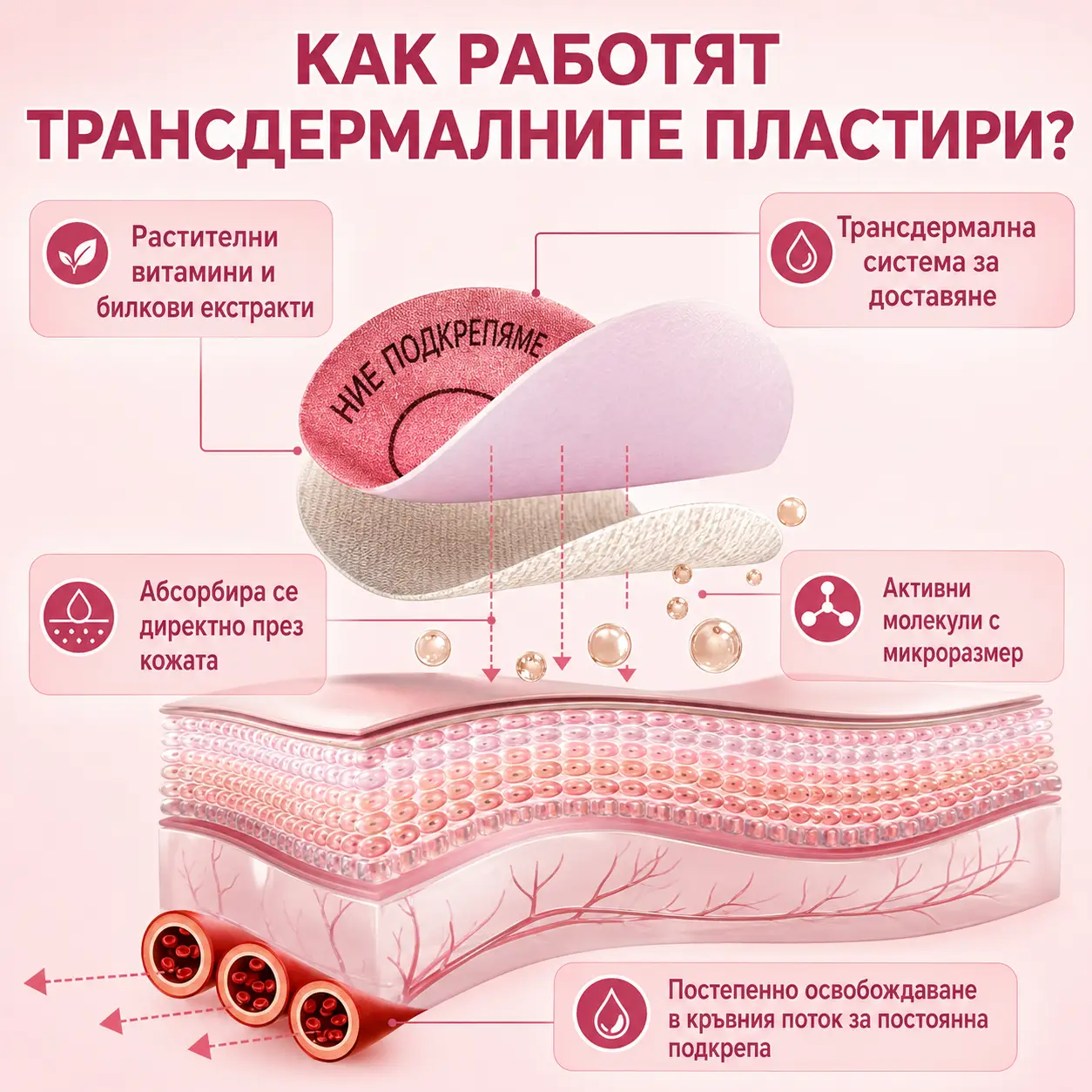 Любовни пачове за либидо с мака, дамиана и женшен - 30 броя